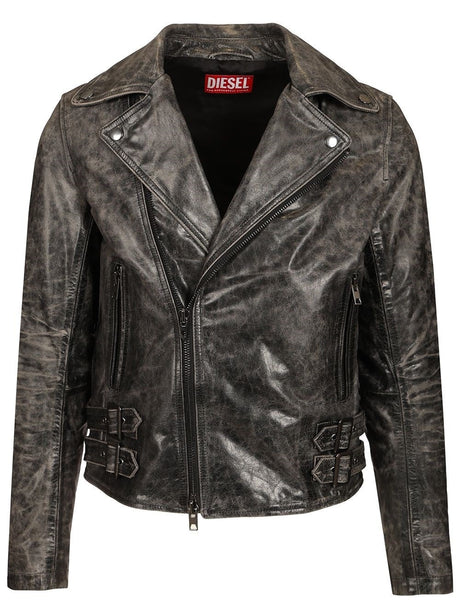 Diesel Biker Jacket - Grey