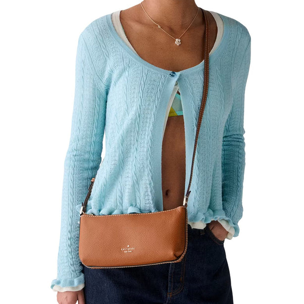 Kate Spade Lenox Mini Crossbody Bag- Warm Gingerbread KP037