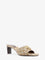 Gucci GG fabric sandals with logo on the front - Vintagesand