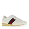 White Original Gg Fabric Sneakers