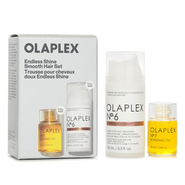 Endless Shine Smooth Hair Set: No7 Bonding Oil 30ml + No6 Leave In Styling Treament 100ml - 2pcs