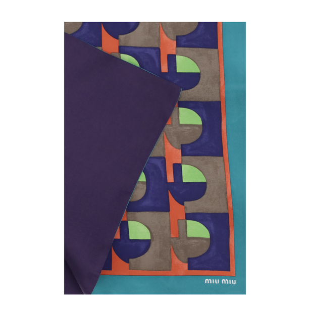 Geometric Print Scarf