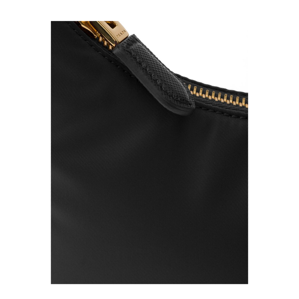 Re-Edition 2005 Mini Re-Nylon and Saffiano Handbags - Black