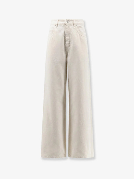 Brunello Cucinelli The Relaxed Boyfriend Jean-Soft Barrel Leg - Panama