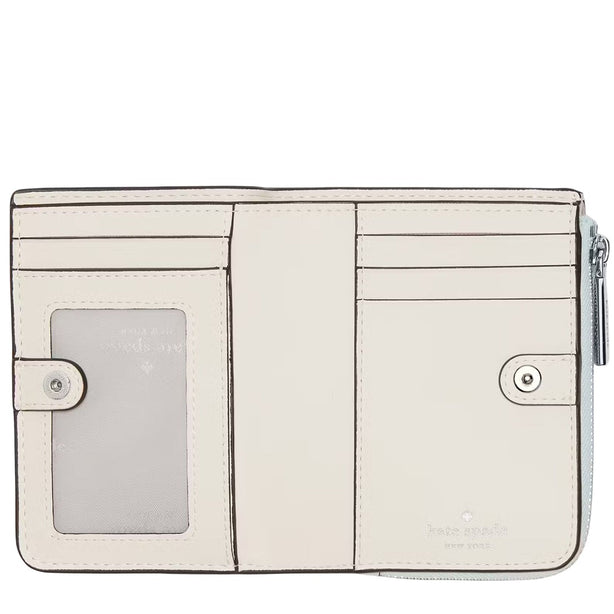 Kate Spade Small L-Zip Wallet - Crisp Sky KN766