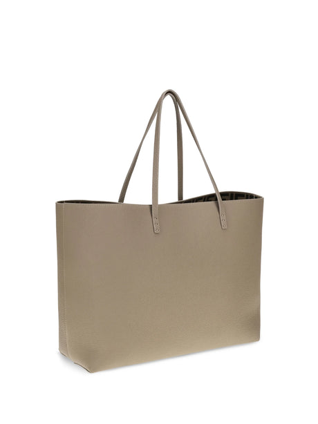Fendi Medium Roll Roman leather Shopping Bag - Corda+Moro