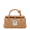 Dotta Baby Amaretto Grained Leather Bag