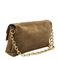 GG Chain One Size Calfskin Shoulder Bag - Brown