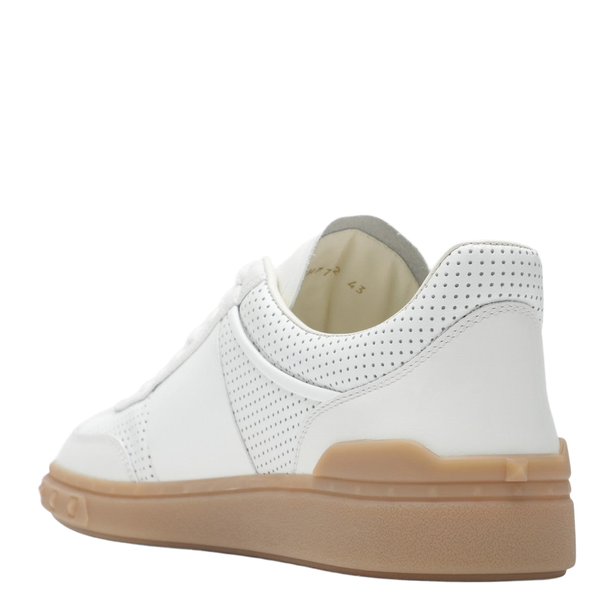 Valentino Upvillage Sneakers White in Perforated Leather