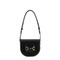 Horsebit 1955 Mini Calfskin Shoulder Bag - Black