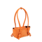 FLECA Mini Calf Leather Shoulder Bag - Orange