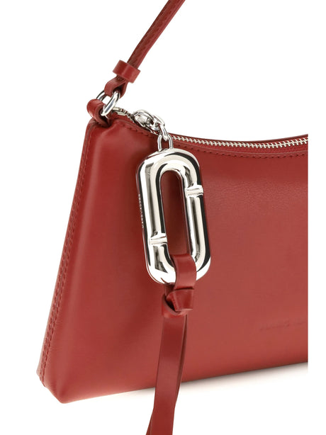 Marc Jacobs Mini Scene leather Shoulder Bag - Crimson