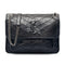 SAINT LAURENT Wrinkled leather medium Niki bag