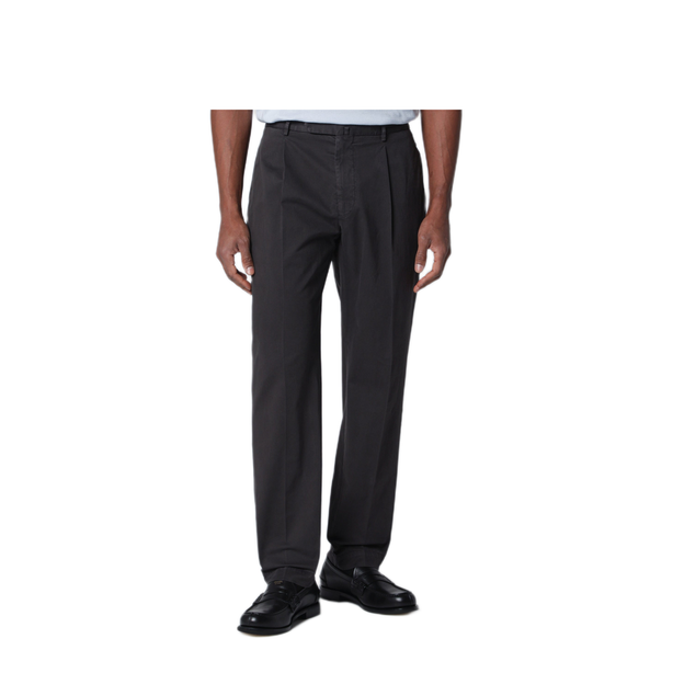 Black Cotton Trousers