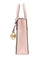 Michael Kors Mercer Extra-Small Signature Crossbody Bag - Vanilla/Powder Blush