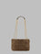 Saint Laurent Toy Puffer Suede Shoulder Bag - Light Musk