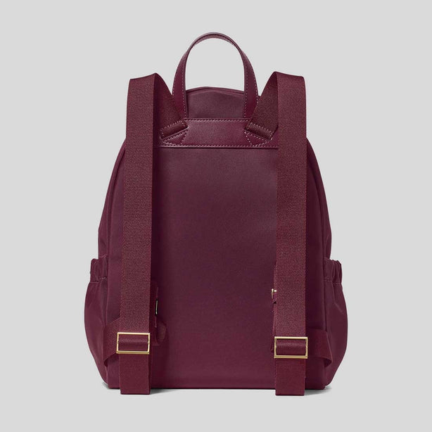 KATE SPADE Carter Ksnyl Dome Backpack Deep Cherry RS-KP110