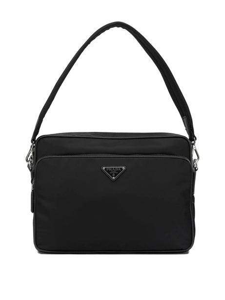 Prada Re-Nylon Medium Shoulder Bag - Black