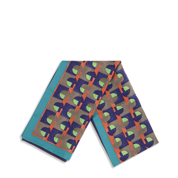 Geometric Print Scarf
