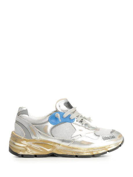 Golden Goose Dad-Star Sneakers - Silver