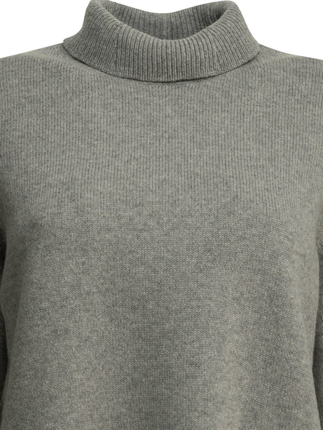 AlaïA Cashmere turtleneck sweater - Grey