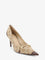Gucci Donna GG fabric pumps - Sandbrown