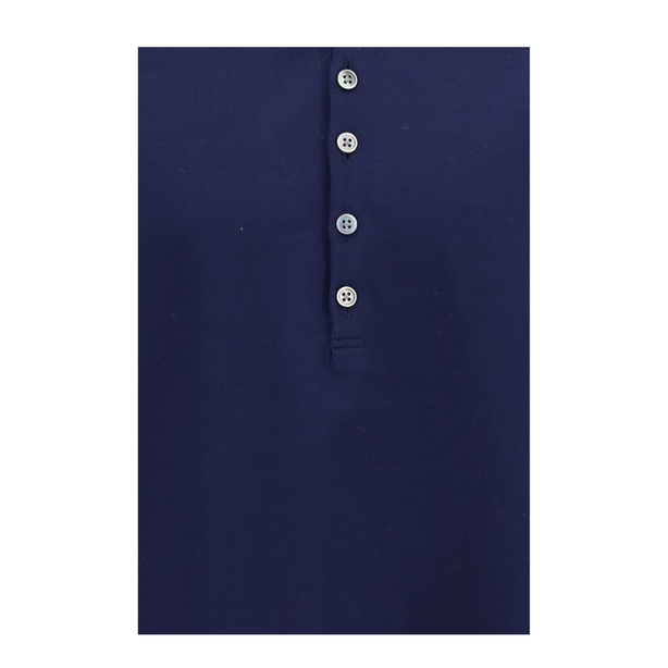 4 Bar Cotton Jersey Polo
