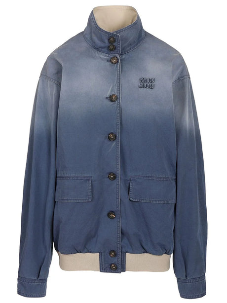 Miu Miu Washed Jacket - Multi