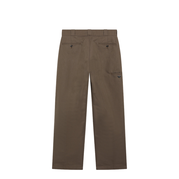 Brown Technical Canvas Trousers