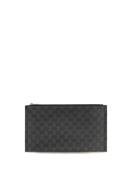 Gucci Essence Classic large Pouch - Black