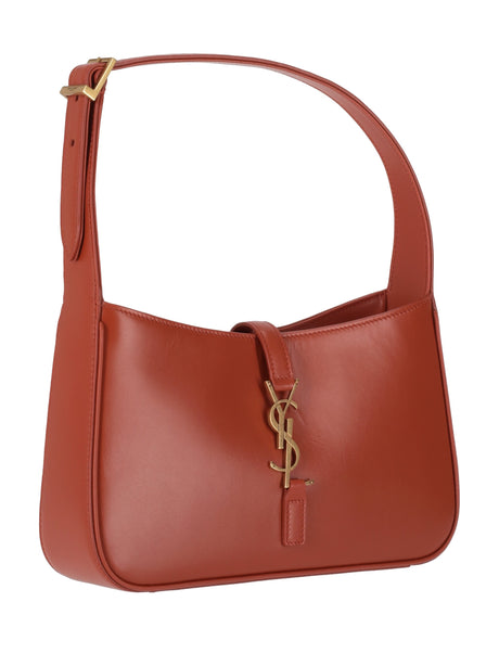Saint Laurent Le 5 À 7 Small Smooth Leather Shoulder Bag - Rust