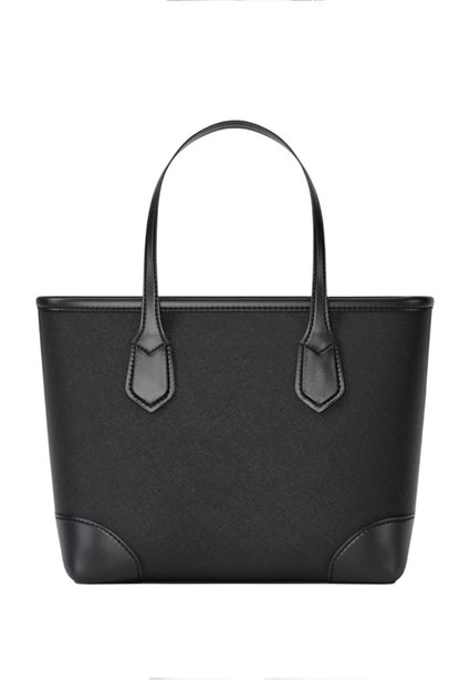 Michael Kors Eva Extra-Small Saffiano Leather Convertible Tote Bag - Black