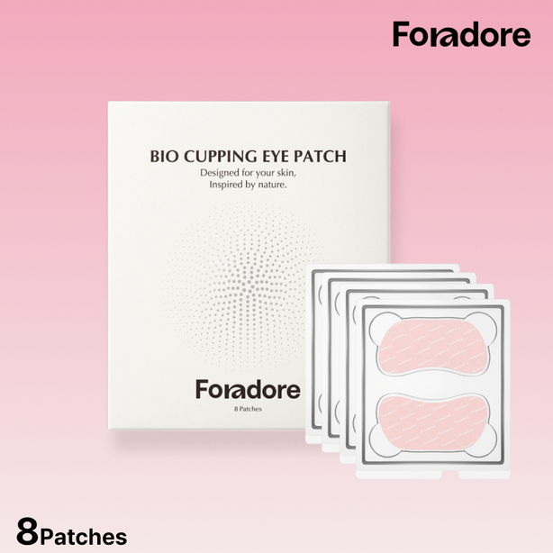 [ForAdore] Octopus Suction Bio Cupping Eye Patch(8Patches)-3D Anti-Slip Under Eye Mask for Deep Ingredient Absorption[International Shipping]