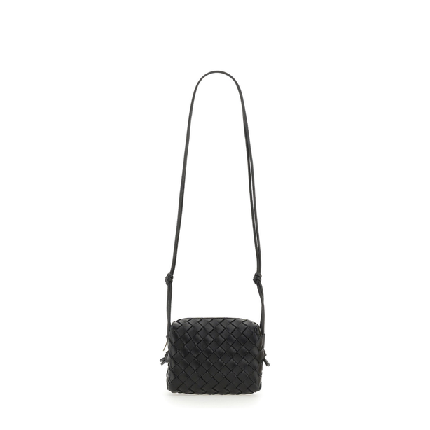 Loop Mini Lambskin Camera Bag - Black