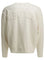 Golden Goose Crewneck sweatshirt with reverse logo - White