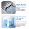 Aerogaz Portable Ice Maker Automatic Ice Cube Maker Electric Bullet Ice Block Making Machine AZ 1300IM