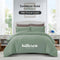 Hillcrest ComfyLux Solid 988TC | Fitted Sheet Set I No Quilt Cover - 6 Colour
