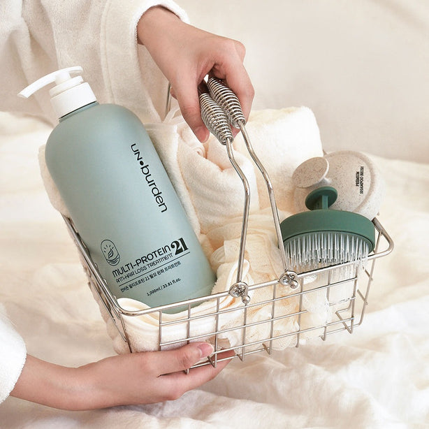 [UNburden] Anti-Hair Loss Treatment 1000ml– Brewer’s Yeast & 21 Multi-Proteins Scalp & Hair Fall Care