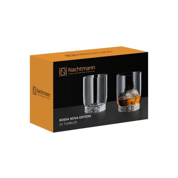 Nachtmann Bossa Nova Edition Set Of 2Pcs Lead Free Crystal Tumbler Ø7.8xH10cm,  360ml,