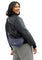 Coach Aria Shoulder Bag In Signature Canvas - Navy