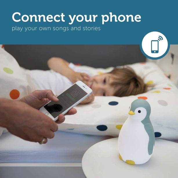 Zazu Pam the Penguin, Sleeptrainer & Wireless Speaker