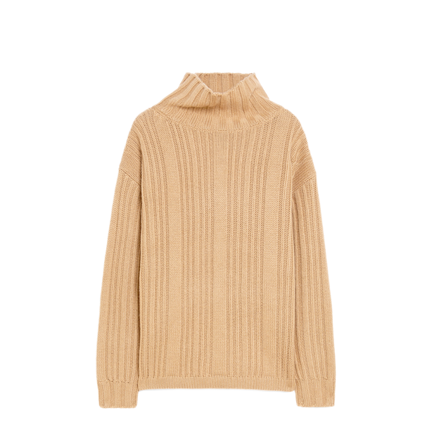 Wool And Cashmere Polo-Neck Jumper