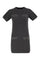 Ribbed Knit Dress with Sequins and Patch Pockets