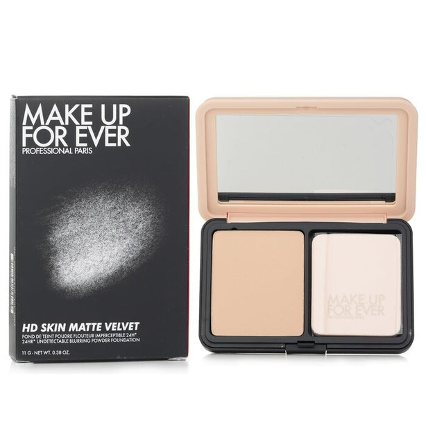 Hd Skin Matte Velvet 24hr Undetectable Blurring Powder Foundation - # 1n10 - 11g/0.38oz