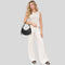 TORY BURCH Romy Half Moon Bag Black RS-178677