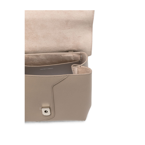 1981 Leather Shoulder Bag - Beige