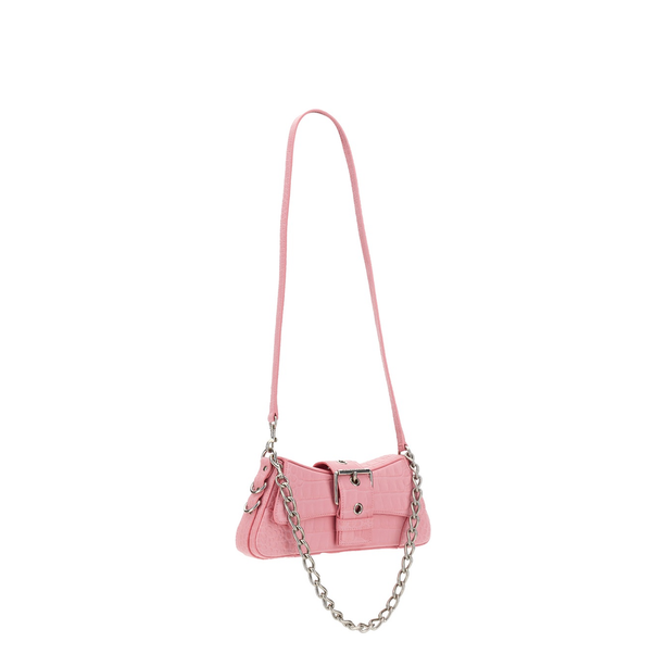 Lindsay Small Calfskin Shoulder Bag - Light Pink
