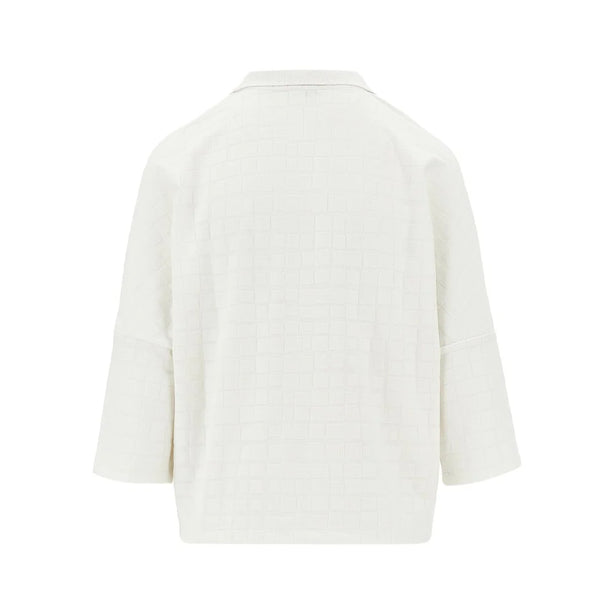 EMPORIO ARMANI Jacquard knit polo shirt