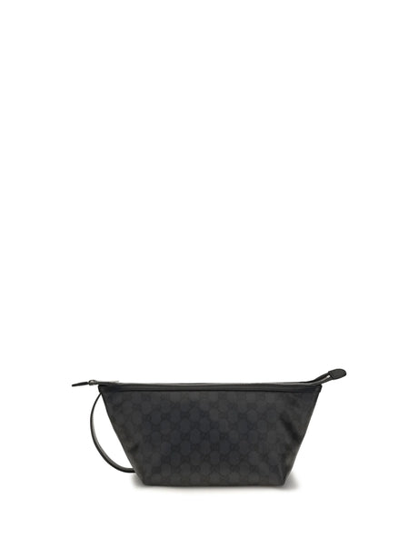 Gucci Small Essence Classic Pouch - Black/Black