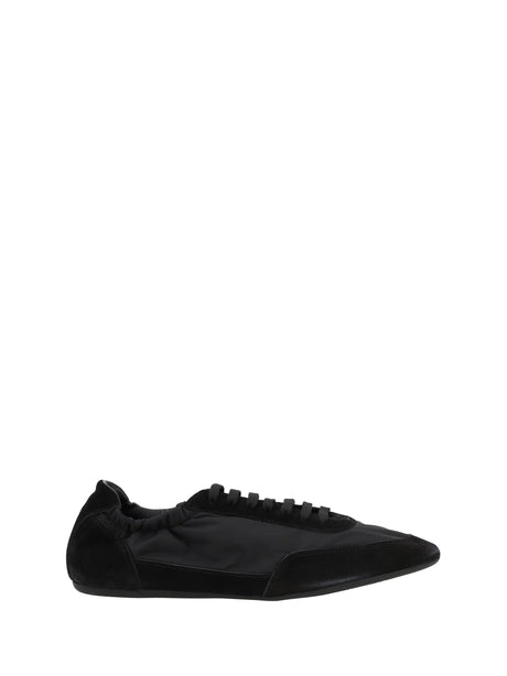 Prada Collapse Sneakers in Re-Nylon and suede - Black